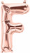 16 Inch Rose Gold Letter F Balloon