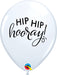 SIMPLY HIP HIP HOORAY 11"WHITE 50/B