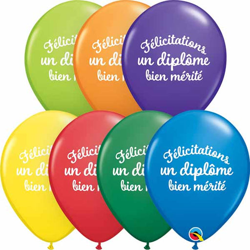 DIPLÔME BIEN MÉRITÉ 11" CARNAVAL 50/PAQ