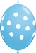 BIG POLKA DOT P BLUE 12" QUICKLINK 50/BAG