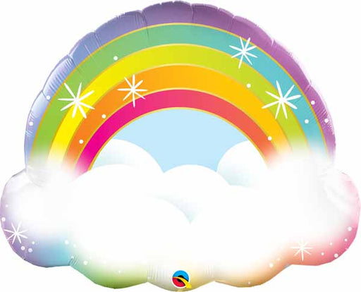 32-Inch Rainbow-Shaped Foil Balloon