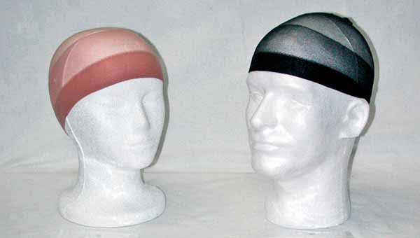 Brown Wig Caps, 2 Pack