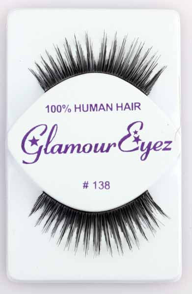 Glamour Eyez Black False Eyelashes #138