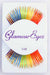 Glamour Eyez Rainbow False Eyelashes with Gold