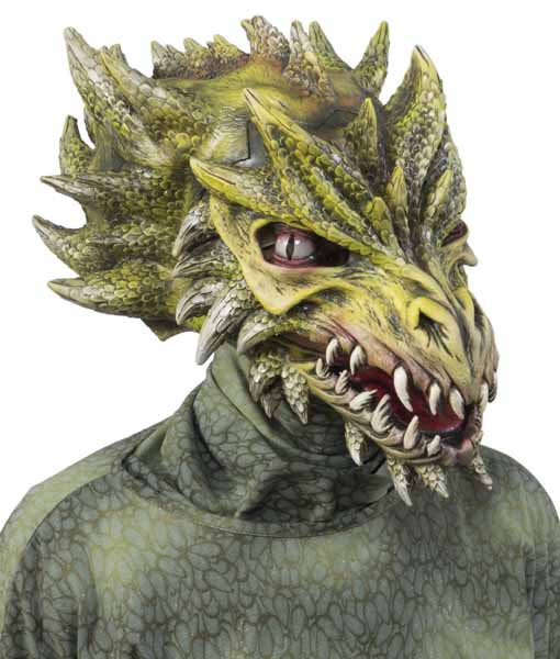 Zagone Studios Draco Green Dragon Mask
