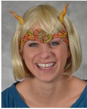 Zagone Studios Fall Fairy Mask with Hair