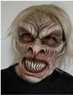 Zagone Studios Ghoul Mask with Hair