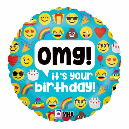 Emoji Omg Birthday