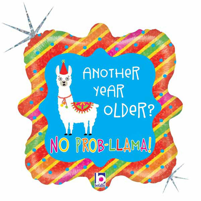 Llama Birthday 18"