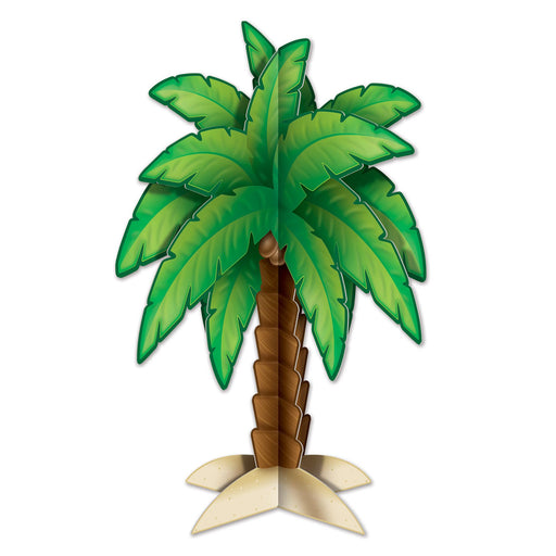 3-D Palm Tree Center