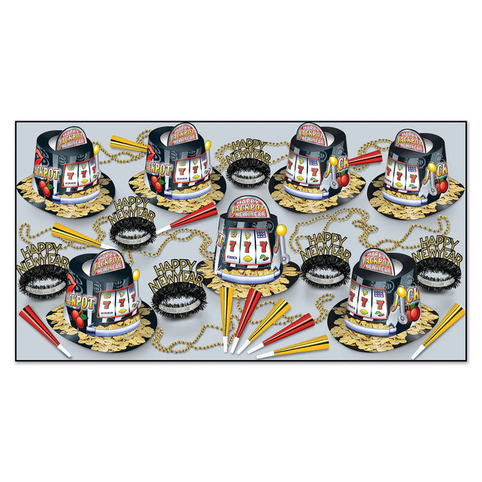 Jackpot New Year Party Pack For 50 - New Year's Eve Party Kit