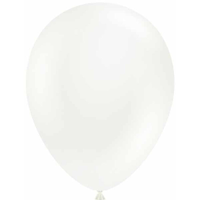 11" Standard White Tuftex Latex Balloons (100/Pk)