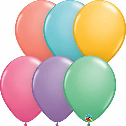 Qualatex Colorful 11" Candy Latex Balloons (100/Pk) 