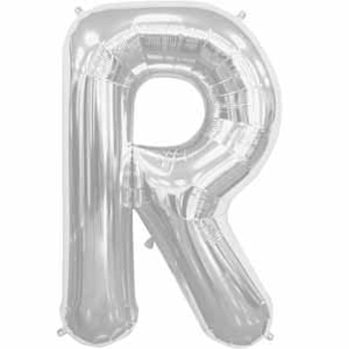 Letter R Silver