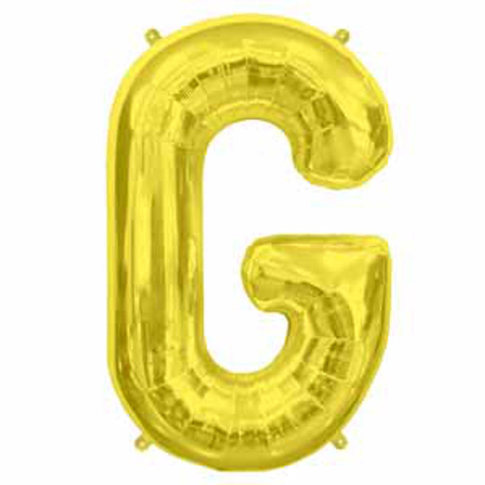 Letter G Gold