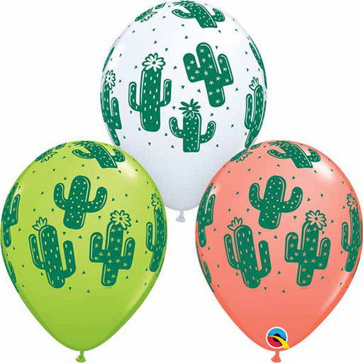 Cactuses 11" Wt/Cl/