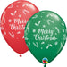 11" Christmas Evergreen Latex Balloons  (50/Pk)