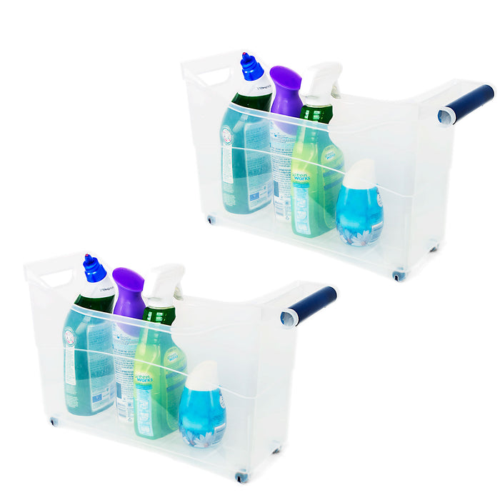 Stackable Balloon Storage Solution with Rollers (Set of 2)